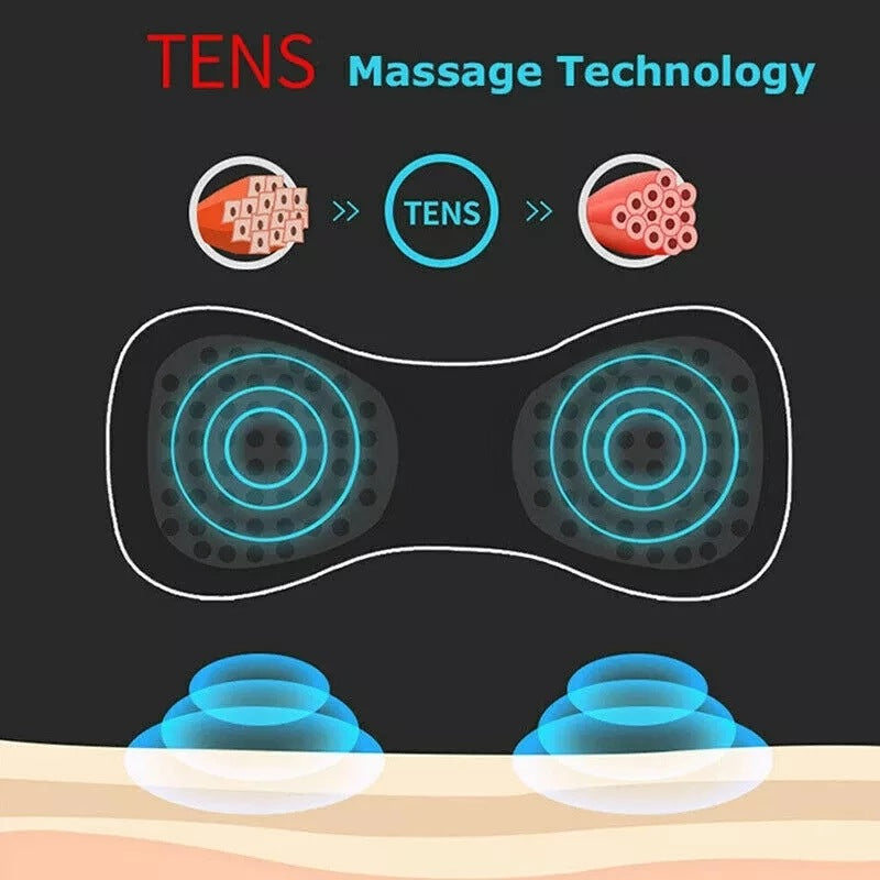 Mini Neck Massager Cervical Vertebra Massager Adjustable Portable Massager For Arms Neck Shoulder & Back