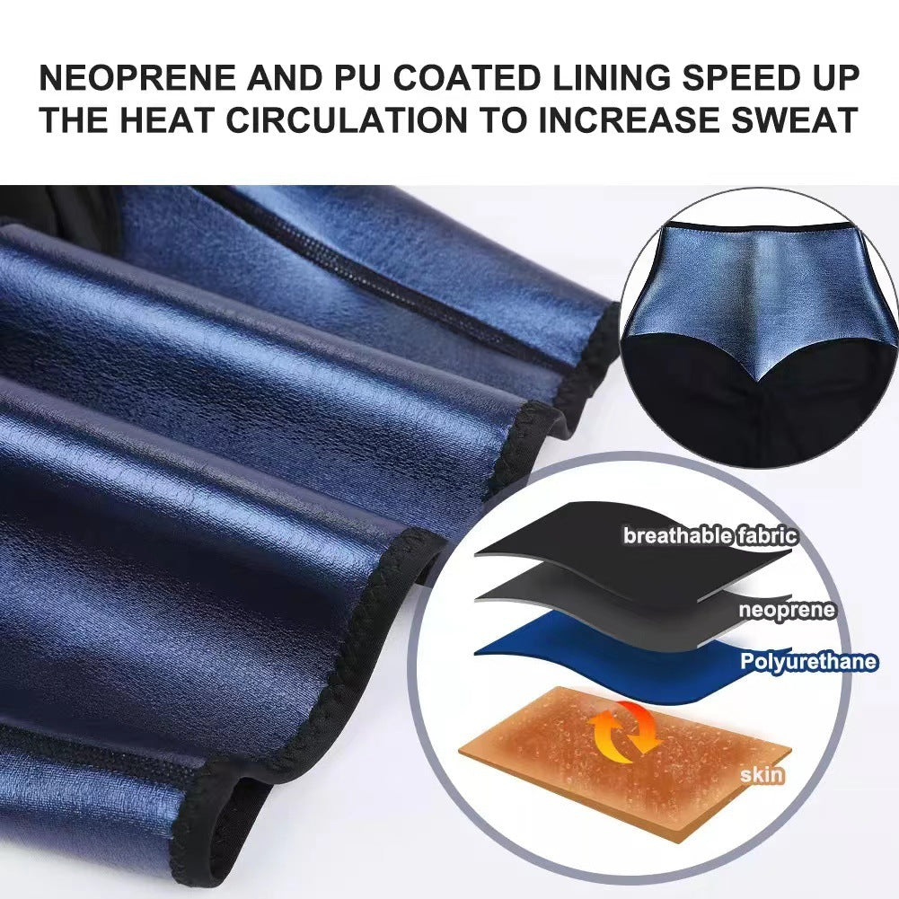 Slimming Pants Waist Trainer Shapewear Tummy Hot Thermo Fitness Workout Shorts/ Sauna Pants Body Shaper