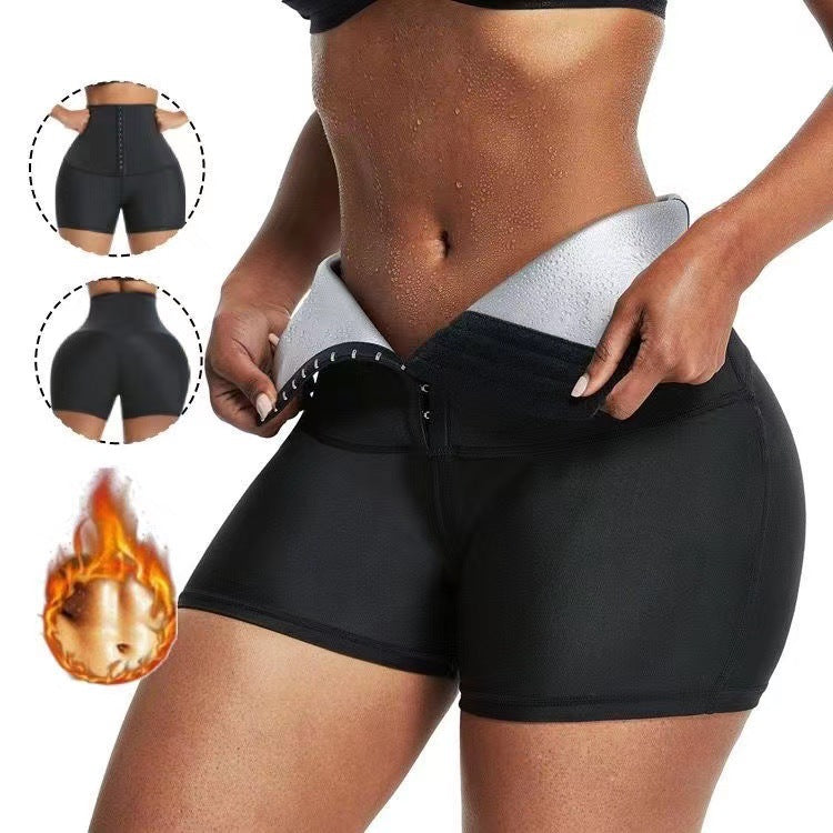 Slimming Pants Waist Trainer Shapewear Tummy Hot Thermo Fitness Workout Shorts/ Sauna Pants Body Shaper
