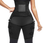 Sports Waist Belt Adjustable One-piece Girdle with Leg Straps