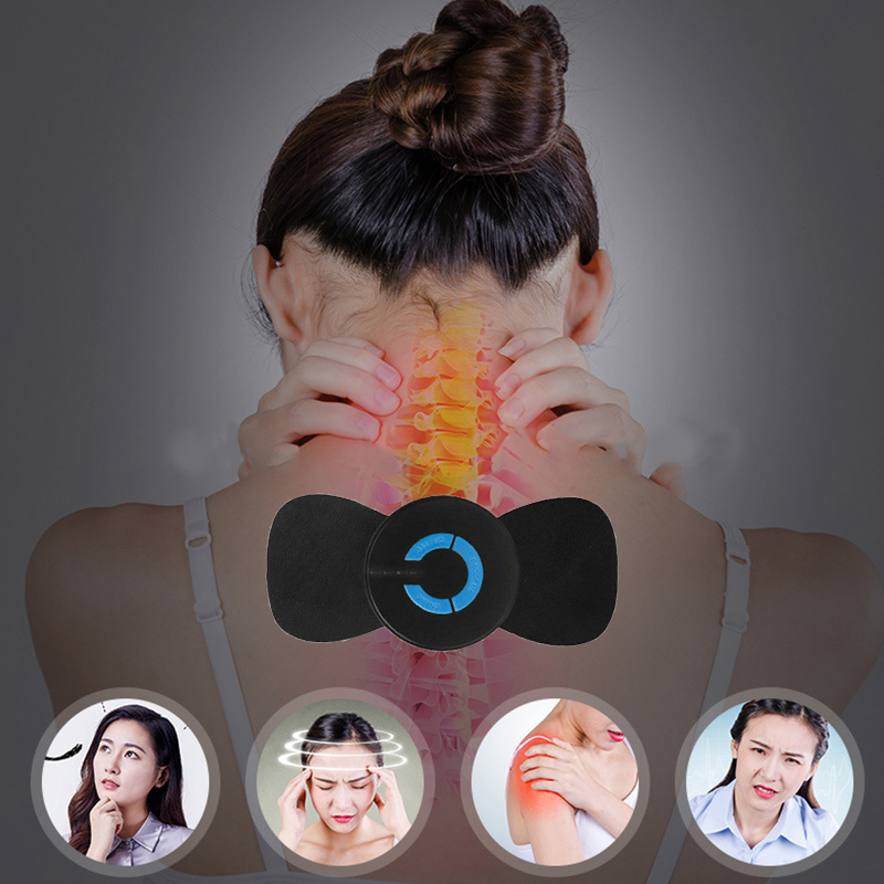Mini Neck Massager Cervical Vertebra Massager Adjustable Portable Massager For Arms Neck Shoulder & Back