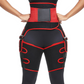 Sports Waist Belt Adjustable One-piece Girdle with Leg Straps