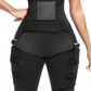 Sports Waist Belt Adjustable One-piece Girdle with Leg Straps
