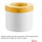 Portable 2 In 1 Ice Bucket Mold With Lid Space Saving Cube Maker