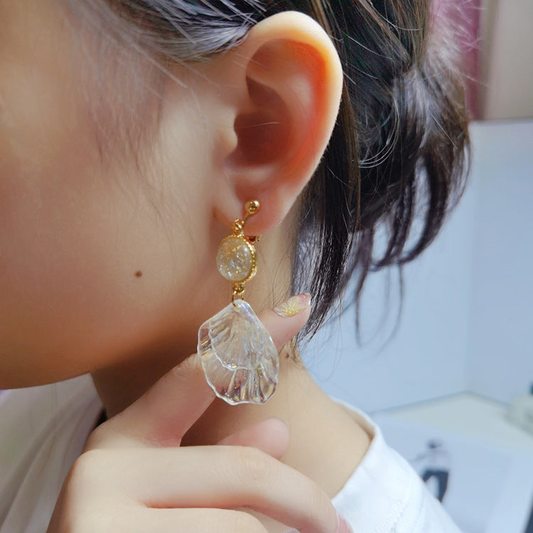 Acrylic Sea Shell Earrings