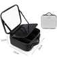 Smart LED Cosmetic Case With Mirror Cosmetic Bag Large Capacity Portable Storage Bag Travel Makeup Bag