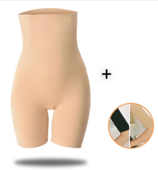 Women Shapewear Tummy Control Body Shaper Butt Lifter, Strap High Waist Girdle