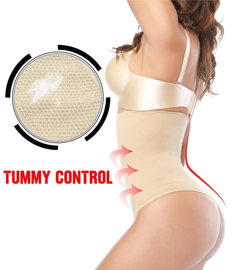 Tummy Control Panties Wedding Dress G-string Body Shaper High Waist Trainer