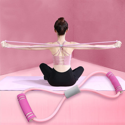 Eight-Shaped Elastic Rope Stretch Belt Arm Fitness Equipment